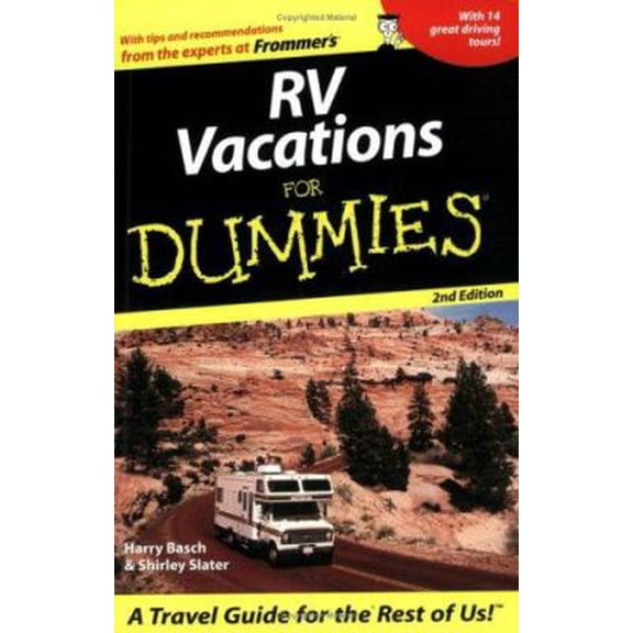 Pre-Owned RV Vacations For Dummies (Dummies Travel) (Paperback) 076454442X 9780764544422