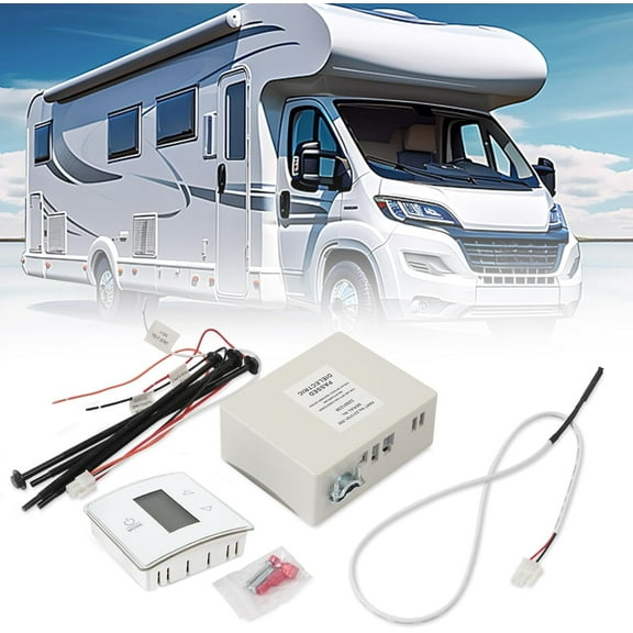 RV Wall Thermostat with Control Board Kit, 3316230.714 Single Zone RV AC Thermostat Compatible with Dometic Air Condtioners B59530B57915B59516640310C640315C ,640316C