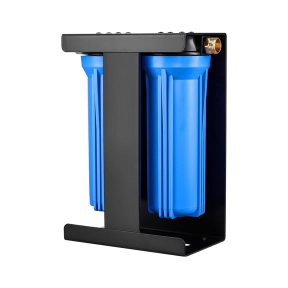 RV Water Filter System 2-Stage - Whole House Water Filter for RVs, Boats & Camping - Removes Chlorine, Sediment, Odor & Bad Taste - 5 Micron + 0.2 Micron Filter