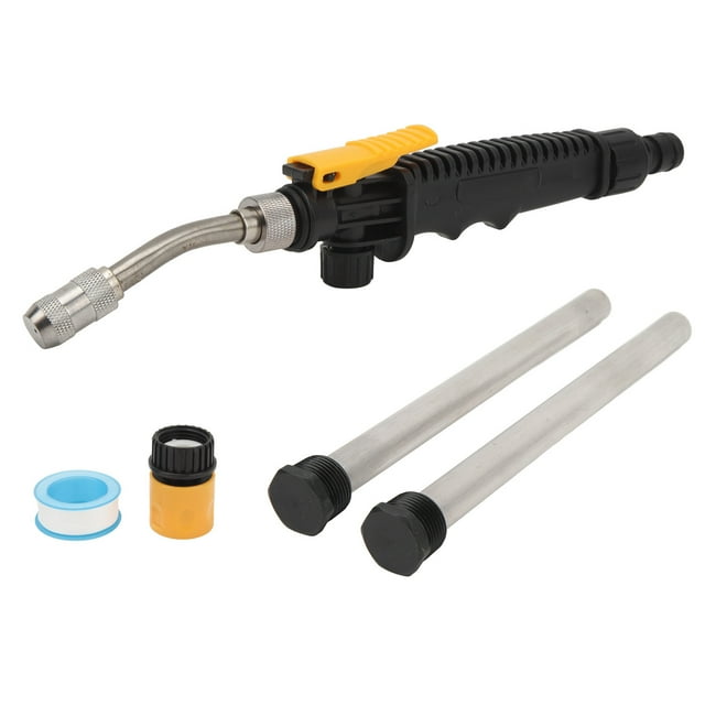 RV Water Heater Anode Rod Flush Wand with Hex Wrench Socket Removal Tool 9.25in L X 3/4in NPT