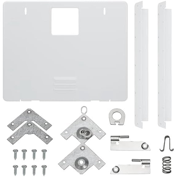 RV Water Heater Door Conversion Kit for Dometic WH-6GEA, WH-6GA, WH-9GEA Compatible with Atwood GC6AA-10E 6 Gallon Older Openings$$Tools & Hardware Other