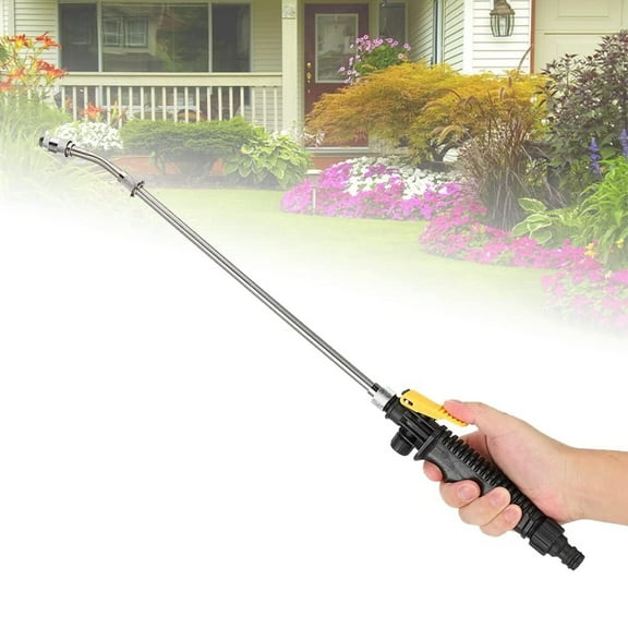 RV Water Heater Tank Rinser,Metal Tube Water Tank Flusher,Powerful Water Spray,Flushes and Removes Sediment and Scale from RV Water Heater (Flush Wand)
