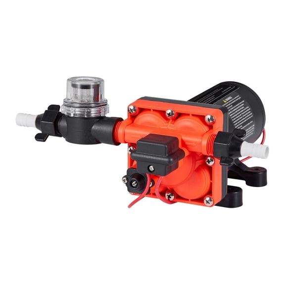 RV Water Pump 12V 5 GPM, Diaphragm Pump with Pressure Switch for RV, Marine, Caravan, Yacht, Car Washing, 70 PSI, Self-Priming