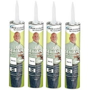 RV Wholesale Direct Dicor 501LSW-1, RV Rubber Roof Sealant Self Leveling Caulk, White, 4 Pack