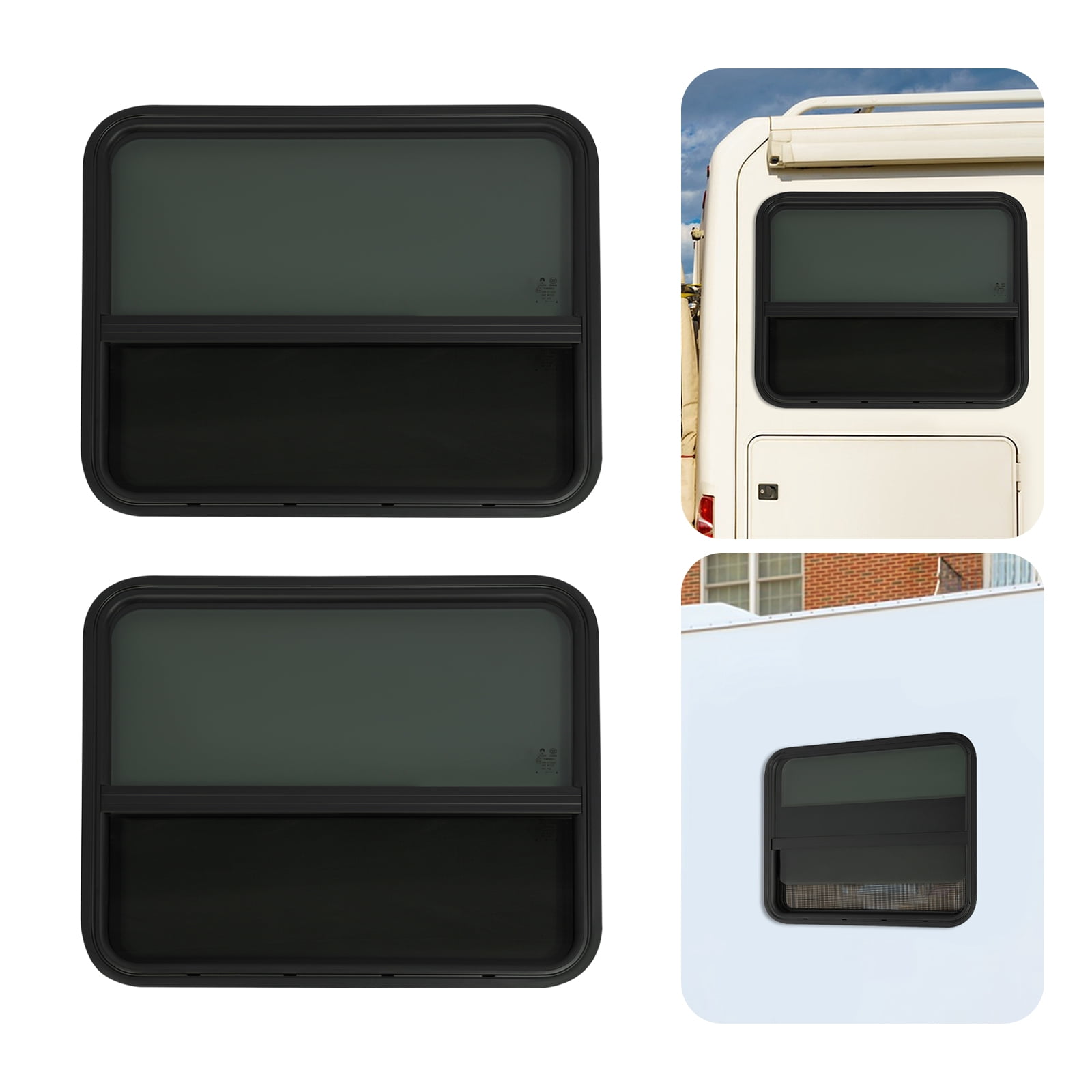 RV Window, 2 PCS RV Windows, RV Vertical Slide Window 30*24in - Walmart.com