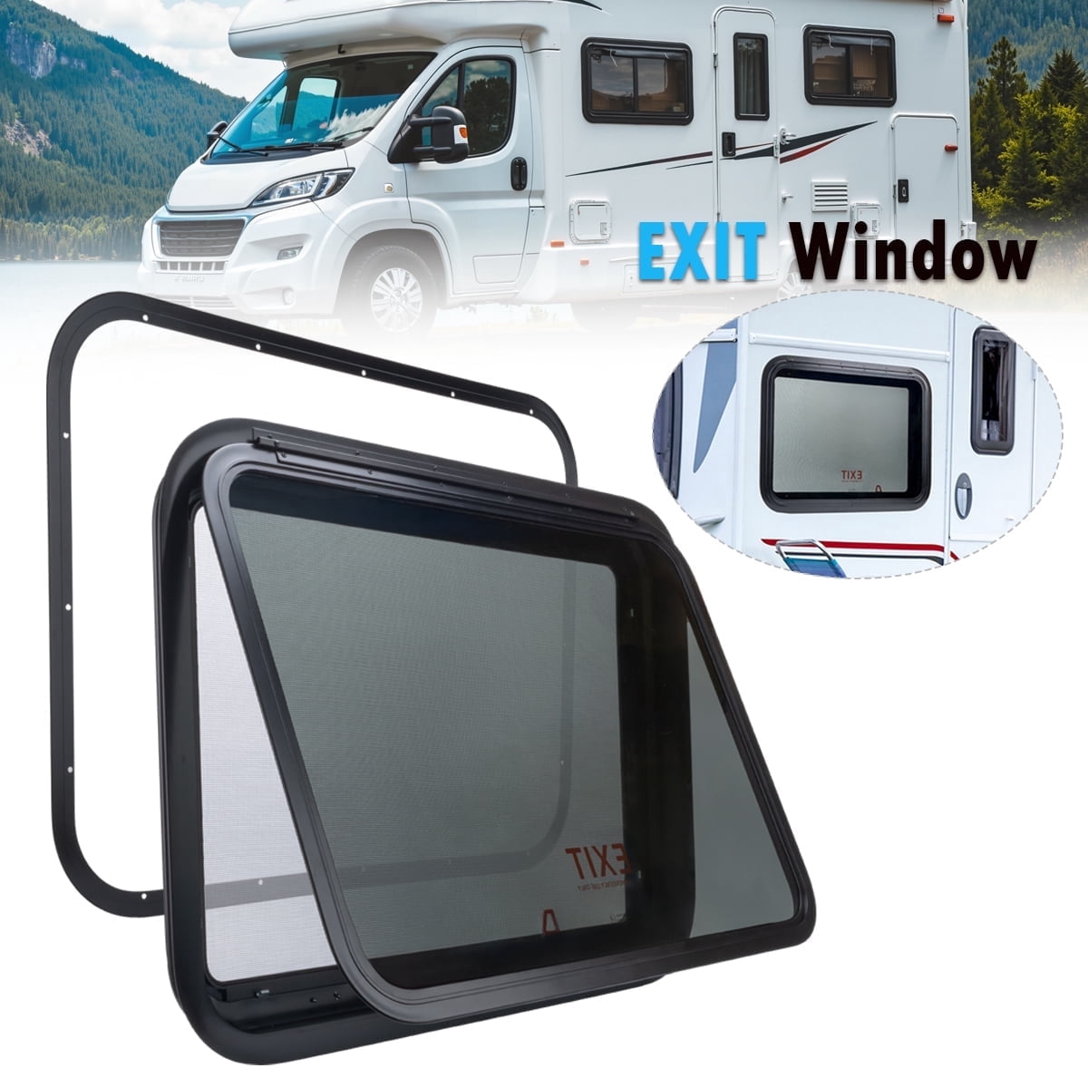 RV Window for Trailer Camper, 30