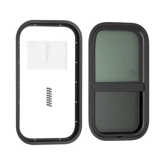 RV Window with Tempered Glass Durable, Heat and Sun Protection