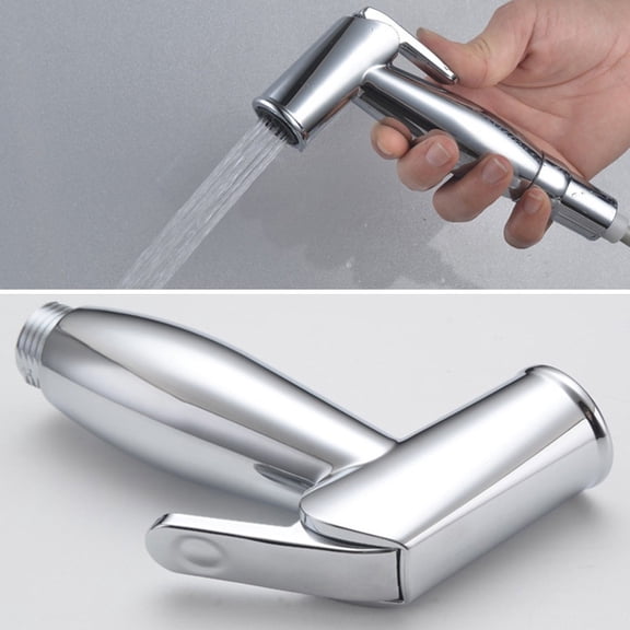 RV for Caravan for Motorhome Shower Head Chrome On/Off Water Flow Toilet Jet Cleaner