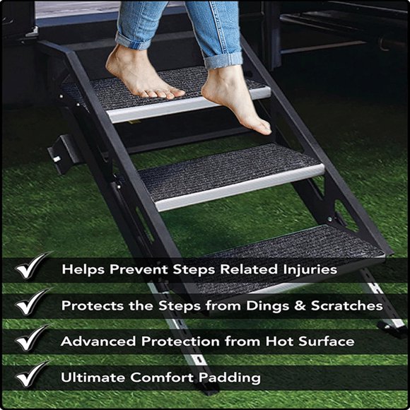 RV step covers,4 Pcs Covers Lippert Camper Covers Rv Covers Pcs Camper Covers 4 Stair Covers Pcs Morryde Covers