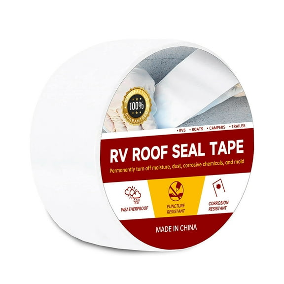 RV tape,Rv Roof Seal Tape Roof Tape Butyl Boat Tape Rv Weather Resistant Waterproof Weather Adhesive Natural Tape Waterproof Resistant Adhesive Natural Butyl Boat Weather Butyl