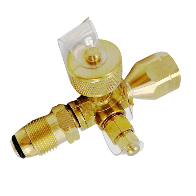 RV to 7/8Inch Propane Tank Adapter Outdoor Propane Natural Gas High