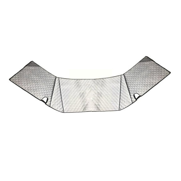 RV windshield sunshade for RV windshield cover 4 layers with cutout ,Easy Installation