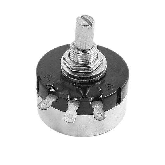 RV30YN20S 500 ohm Round Shaft Wirewound Linear Variable Potentiometer