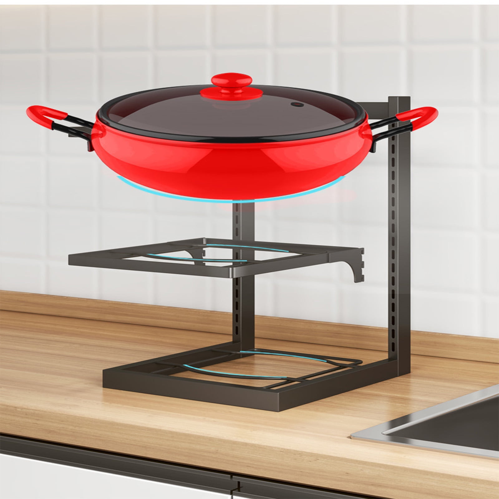 RVASTEIZO Kitchen Gadgets, MultiUse Kitchen Racks Household Multi