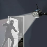 RVASTEIZO Solar Lights, Solar Outdoor Lights - Motion Sensor Solar Lights 3 Modes- Upgraded High Bright LED Beads - Wall Security Lights for Fenced Yard Garden Patio Front Door