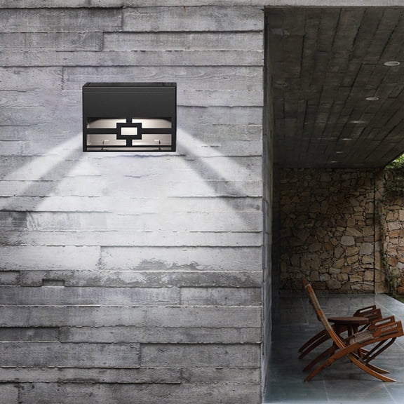 RVASTEIZO Solar Lights, Solar Street Light, IP55 Waterproofs Outdoor Solar Street Light, Dusk To Dawning, LED Floods Light with Motion Sensor and Constant RGB Light