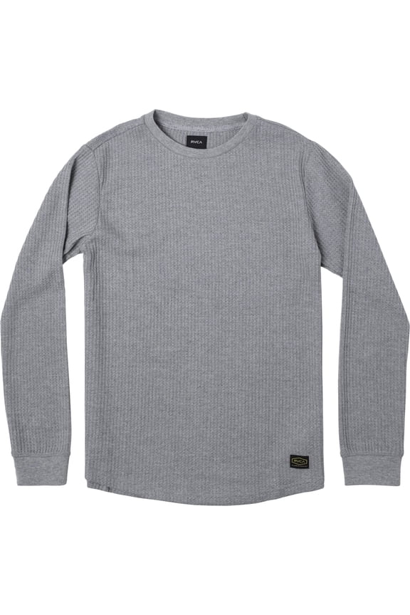 Day Shift Thermal Long Sleeve Shirt (Grey Noise, Medium)