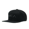 thumbnail image 1 of RVCA Duel Snapback Black OneSize, 1 of 1