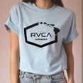 thumbnail image 1 of RVCA HAWAII ISLAND MENS T SHIRT BLACK, 1 of 2
