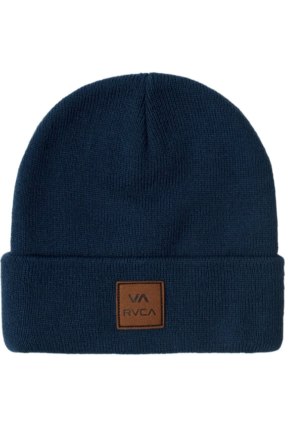 Men's Knit Cuff Beanie ~ ATW mid blue