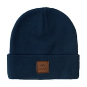 RVCA Mens Knit Cuff Beanie  ATW mid blue