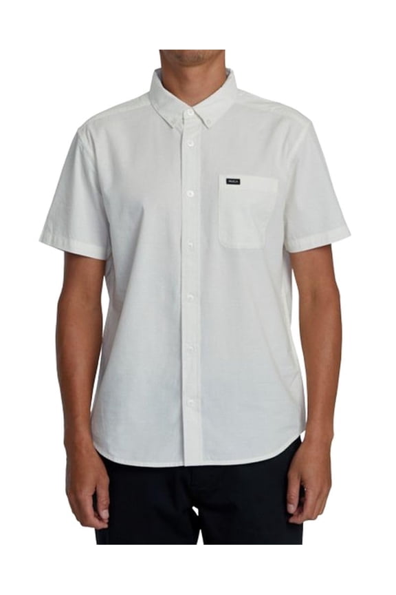 RVCA Men's That'll Do Dobby S/S, Natural