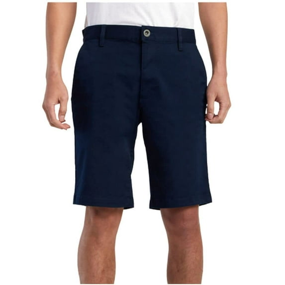 RVCA Men's The Week-End Classic Length Shorts Navy Marine Waist 28