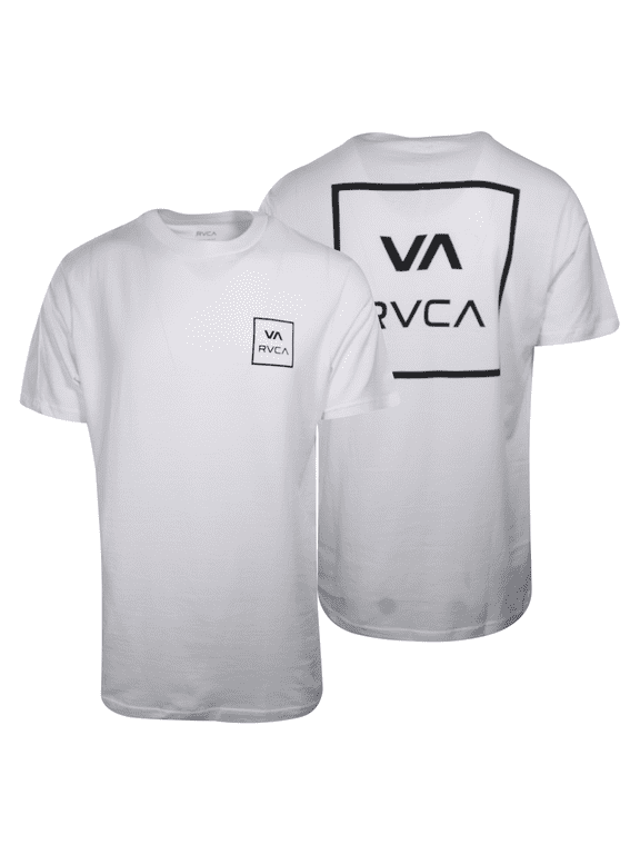 Men's White VA Box Regular Fit S/S T-Shirt (S02)