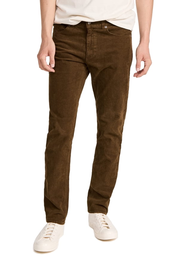 Mens Corduroy Pants - Daggers Pigment Cord (Bombay Brown, 38)