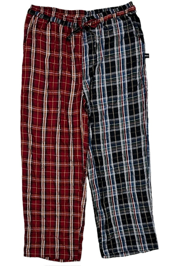 Women's Take It Easy Loungewear Pajamas Plaid Pants (Large, Multi)