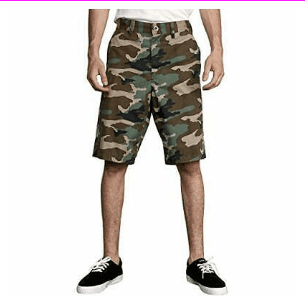 RVCA mens Americana Chino Casual Shorts Camo 28 US Walmart