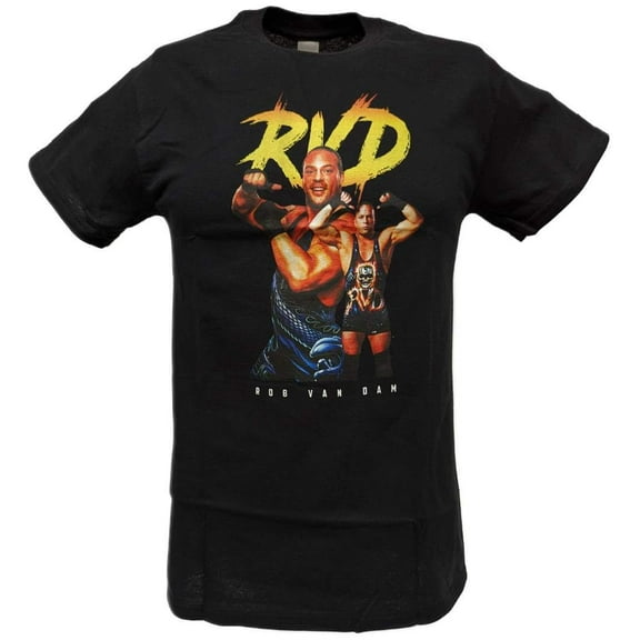 RVD Rob Van Dam Men's Black T-shirt