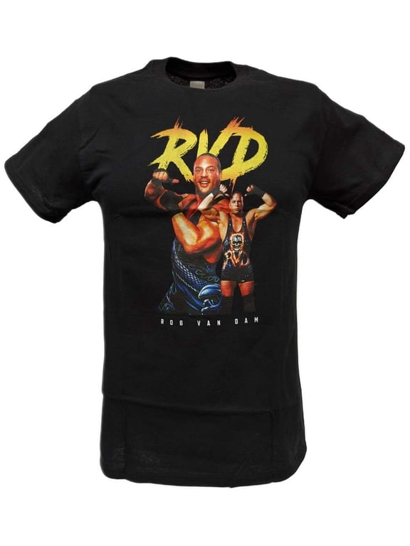 RVD Rob Van Dam Men's Black T-shirt