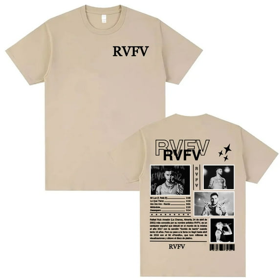 RVFV Eltibur0n Tour 2024 Inspired T-Shirt - Unisex Soft Breathable Cotton Oversized Urban Hip Hop Daily Wear Summer