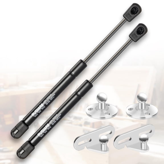 RVGUARD RV Gas Struts, 10inch 20lbs Spring Struts, for RV Windows, Range Hood Cabinet, Garbage Shed Lid, Tool Box Lid, DIY Project