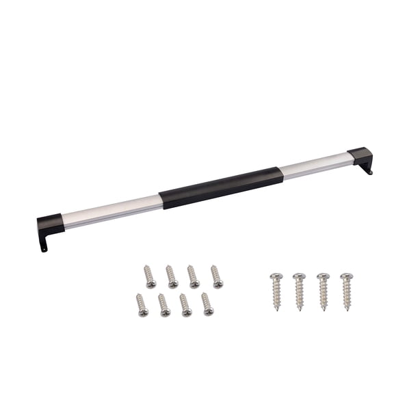 RVGUARD RV Screen Door Cross Bar Handle Adjustable from 21-5/8 Inch to 28-5/8 Inch with Sturdy and Secure Non-Slip Grip