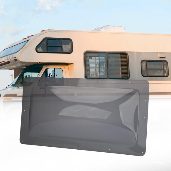RVGUARD RV Skylight Replacement, 18" x 34" Outer Dimension Skylight Fits All Standard 14" x 30" Openings, RV Skylight for Camper Trailer Fifth Wheel Truck, UV Resistant, Impact Resistant, Smoke