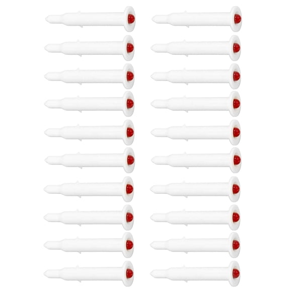 RVKXHD 20pcs Chicken Thermometer Turkey Timer, Meat Turkey Thermometer Popup Out, 1.8 Inches Good Cook Timers for Cooking Chicken Beef