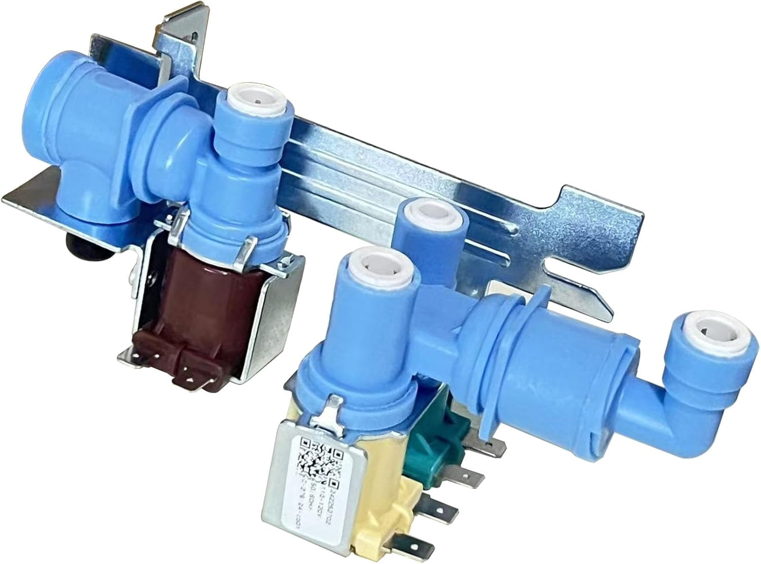 RVKXHD 242252702 Refrigerator Water inlet Valve for Frigidaire Kenmore Electrolux Crosley, Fridge Water Valve replacement Parts 240531101 241734301 WV2702 AP5671757 240321801 K-76150, 1 Year Warranty