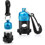 RVKXHD 2PACK Scuba Regulator Hose Holder, Magnetic Adjustable Octopus Holder Octo Tank Retainer with Clip, Installs to Your BCD Easily!