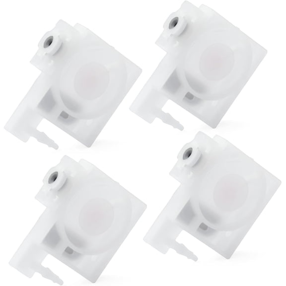 RVKXHD 4Pcs Printer Ink Damper Compatible with E-pson R1390 L1800 L1400 R2000 R2400 L1300 T50 L805 DTF Printer Dumper Replacement Parts