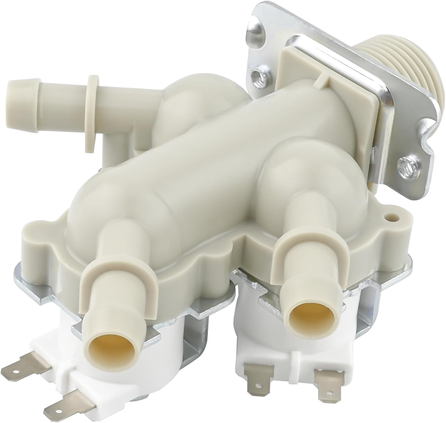 RVKXHD 5221ER1003S Washer Water Inlet Valve Compatible with lg, kenmore: WKE100HVA, WM4000HBA, WM3400CW, WM4000HWA, WM3470CW etc, Replace 4869496, AP6798394, PS12587936, EAP12587936, PD00057211 etc