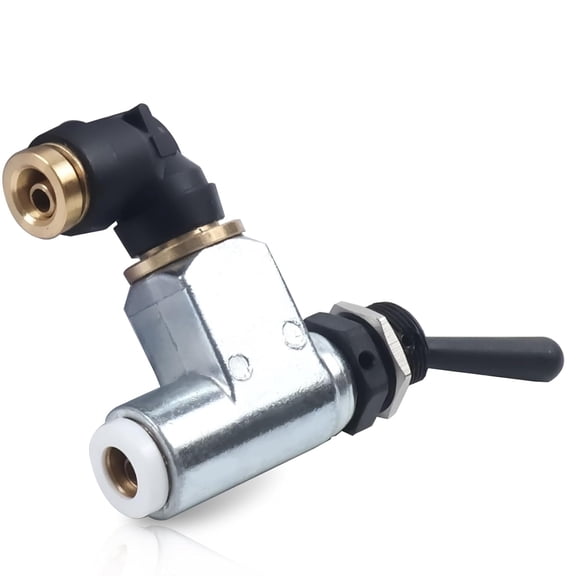 RVKXHD BA14500 Air Toggle Switch, Pneumatic Control Valve,  Fit for Peterbilt Truck and Industrial Pneumatic Control Applications, Accurate And Stable On-Off Control, Space-Saving Design, Galvanized