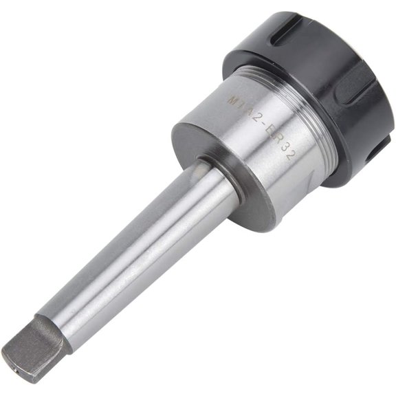 RVKXHD CNC Milling Tool Holder Collet Chuck Holder Shank Chuck High Speed Shank Collet Chuck Steel MTA2-ER32 for CNC Lathe