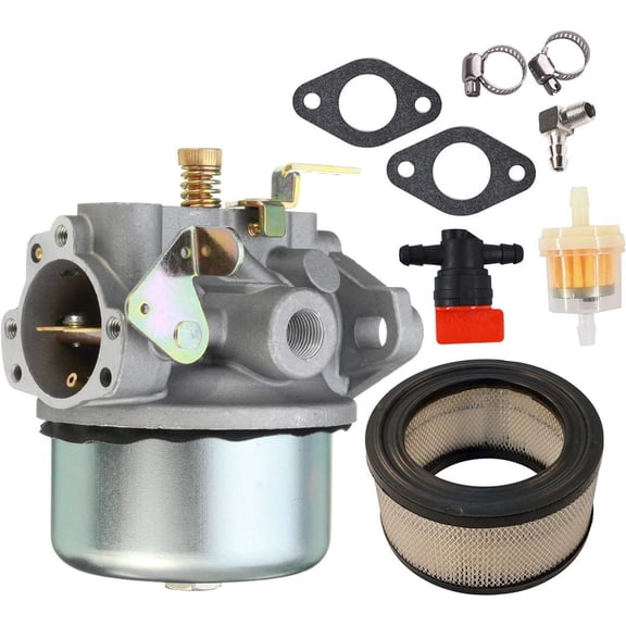 RVKXHD Carburetor Carb for Kohler 8HP K90 K91 K181 K141 K160 K161 Motor Engine 46 853 01-S/46 053 03-S with Gasket 231847-S Engine Air Filter
