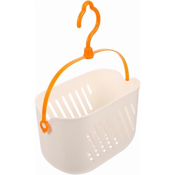 RVKXHD Plastic Hanging Storage Basket Kitchen Cart Storage Organizer with Lid