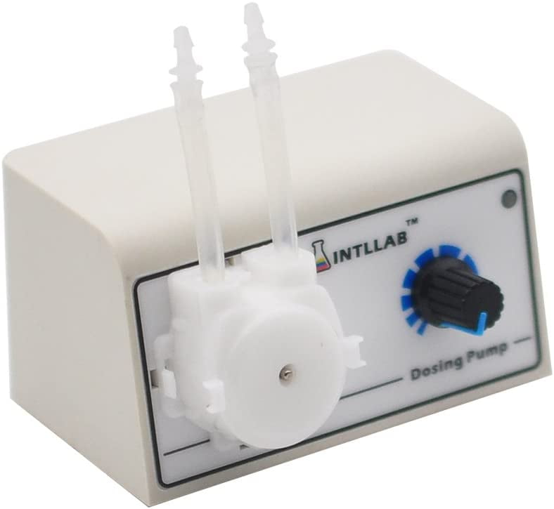 RVKXHD DIY Peristaltic Liquid Pump, 5~100 mL/min, 100-240V, 50HZ/60HZ, Dosing Pump for Aquarium Lab Analytical, Easy Disassembly, Easy To Clean And Maintain, Portable For Wide Use
