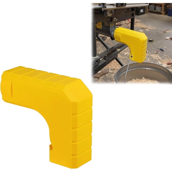 RVKXHD Dust Extraction Adapter for DeWALT DWE7485/DW745 Table Saw  Durable Dust Collection Tool Attachment, Keeps Workspace Clean, Easy Installation