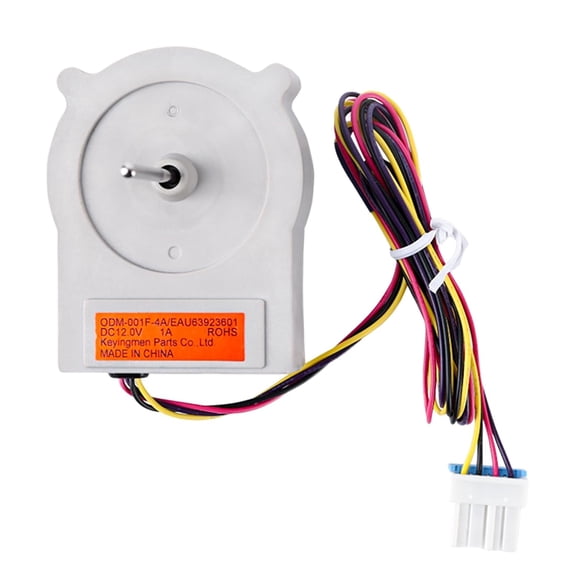RVKXHD EAU63923601 ODM-001F-4 Refrigerator Condenser/Evaporator Fan Motor,Ice Maker Blower Double Door Fan DC Motor Compatible with LG Haier Refrigerator LFXS26596S PS12383669 EAP12383669