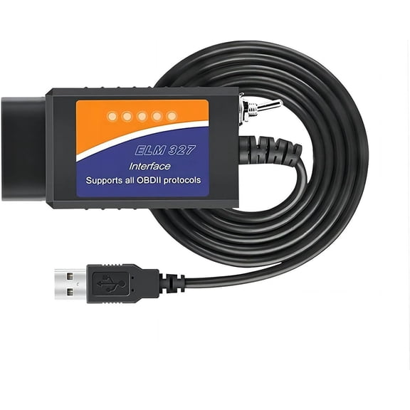 RVKXHD Elm327 USB Compatible with Forscan Software Obd2 Adapter for Ford F150 F250 Lincoln Mazda Mercury Code Reader Vehicle OBD Scanner Diagnostic Programmer Tool MS HS CAN Switch New 2019+ Mazda 3